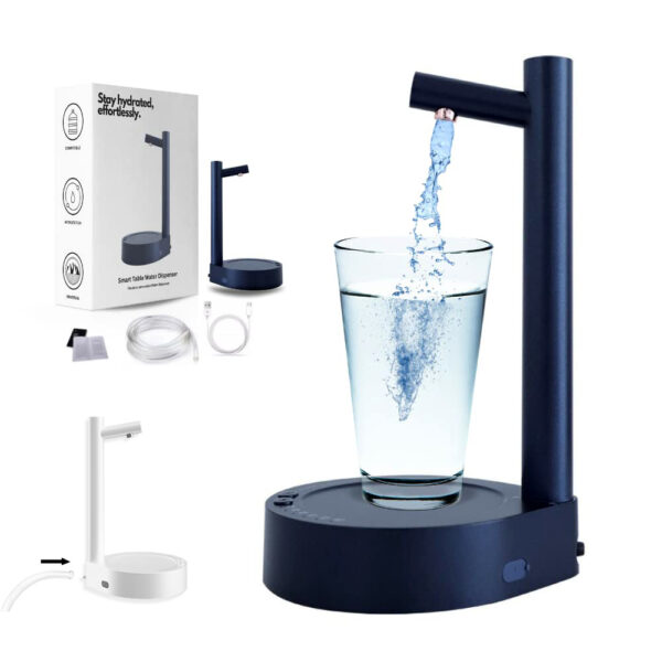 Desk Dispenser Electric Water Gallon Automatic Water Bottle Dispenser Rechargeable Water Dispenser - Image 4